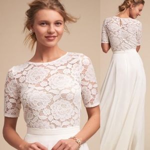 BHLDN Jive Lace Top - M